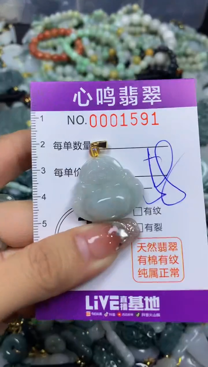【闪购商品】翡翠颈饰未镶嵌闪购001591