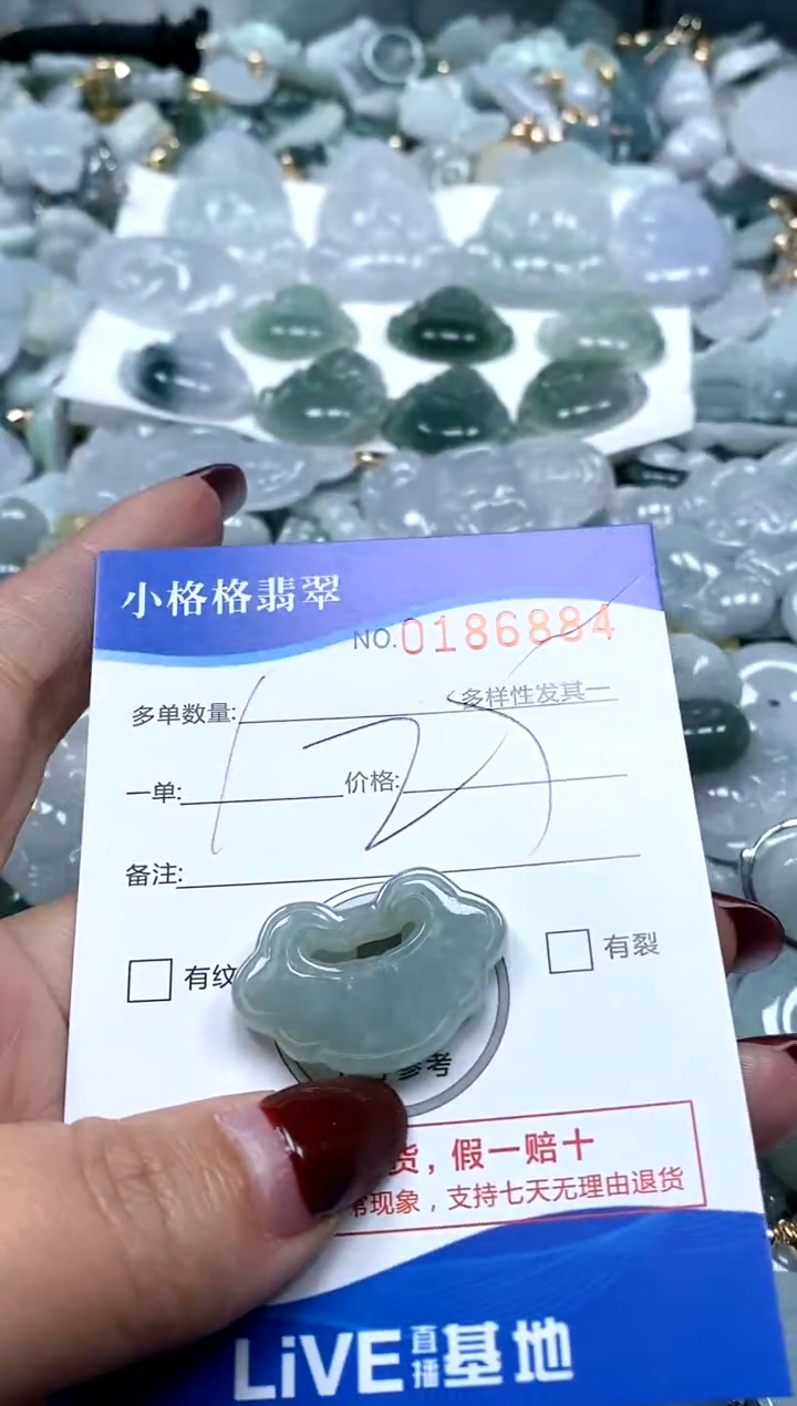 【闪购商品】翡翠颈饰未镶嵌闪购商品0186884