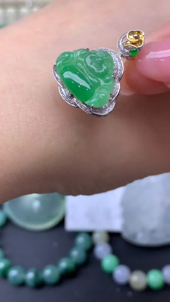【闪购商品】翡翠颈饰未镶嵌242-天然翡翠