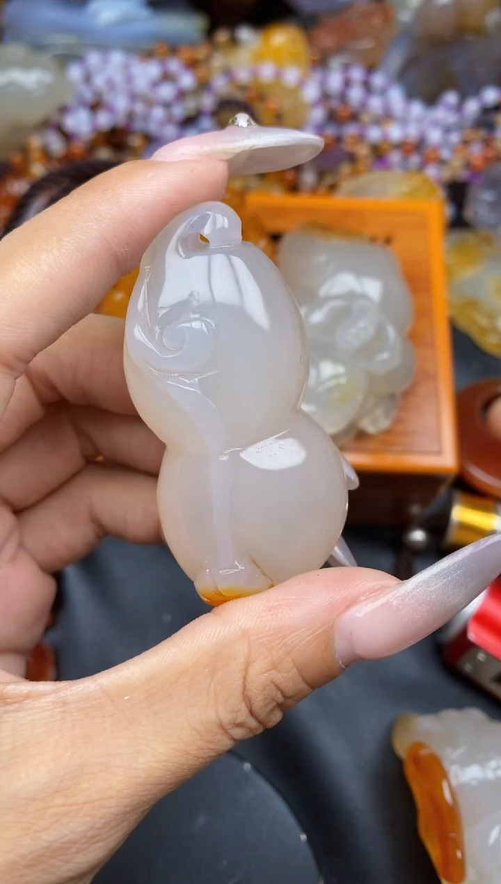 【闪购商品】玛瑙/玉髓颈饰未镶嵌ll