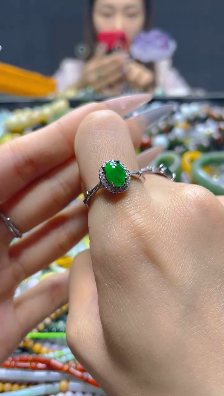 颈饰未镶嵌翡翠/S/翡翠A货，一件也是批发价