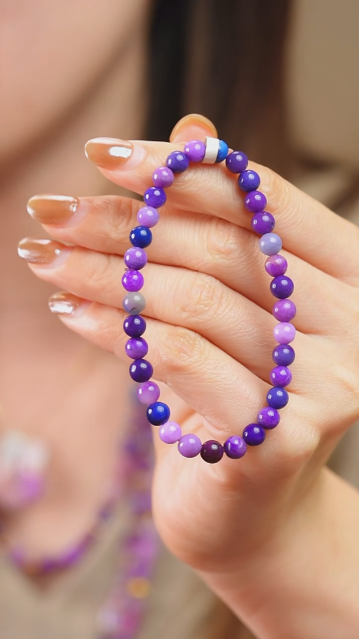 苏纪石（舒俱来）未镶嵌手串104