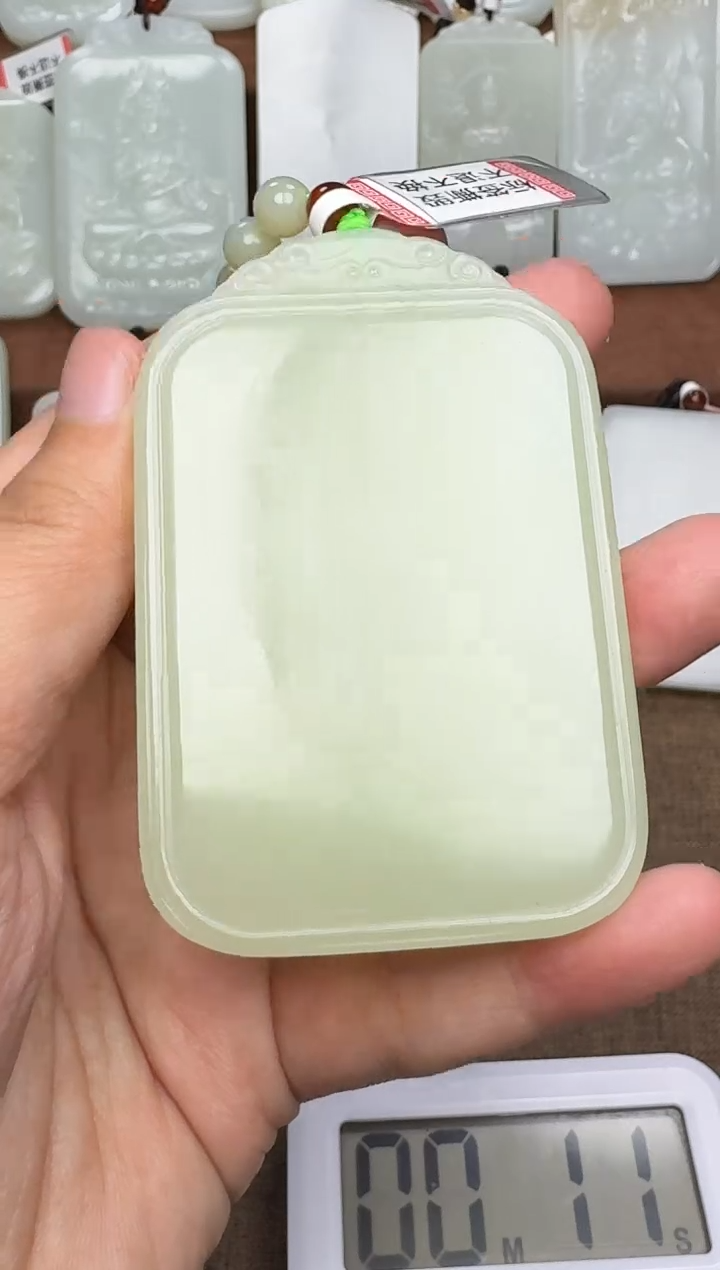 【闪购商品】和田玉颈饰未镶嵌和田玉挂件