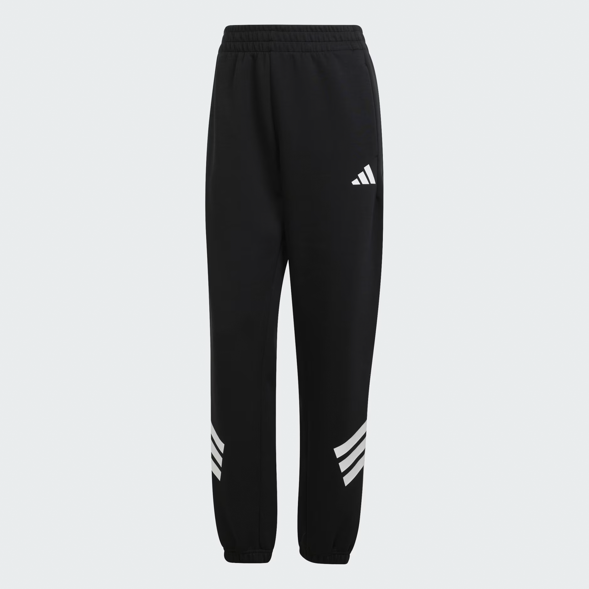 Adidas阿迪达斯女子2025春季新款运动裤三条纹休闲束脚裤JC5454
