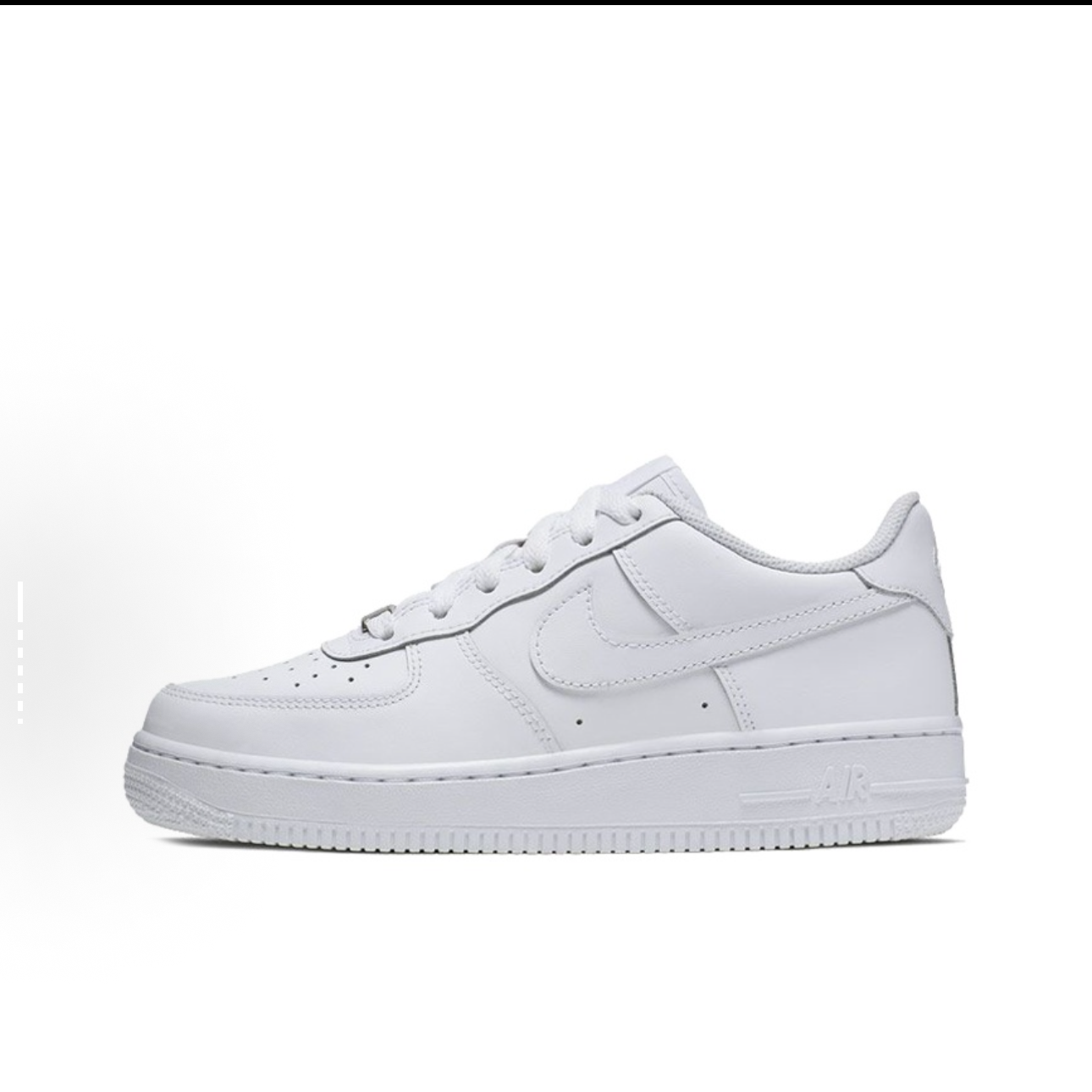 Nike Air Force1空军一号低帮 板鞋 白色 314192-117（微瑕鞋头歪）
