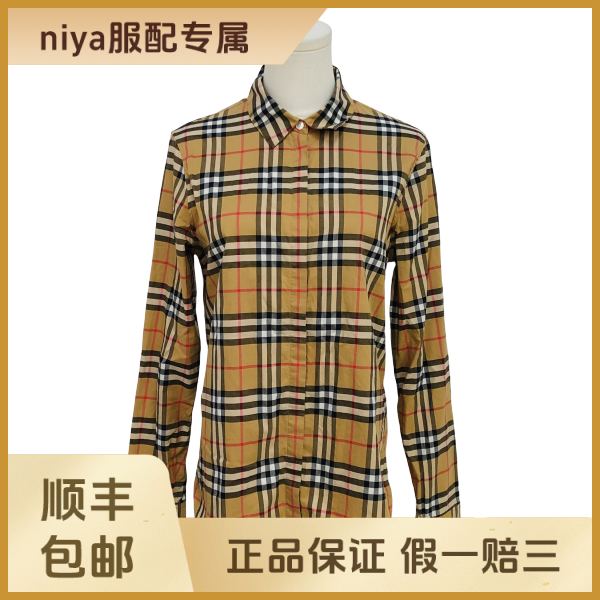 妃鱼/博柏利/棉/衬衫/95新/凡0510