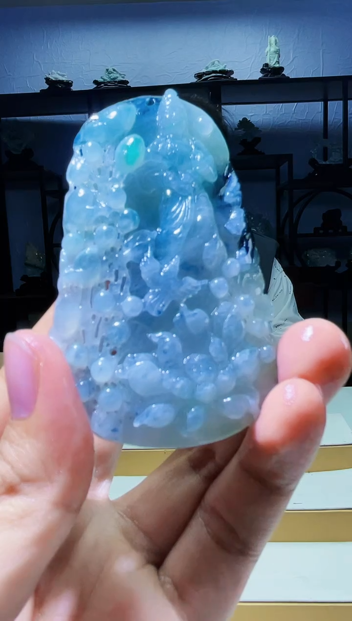 【闪购商品】定制翡翠未镶嵌毛货02170068