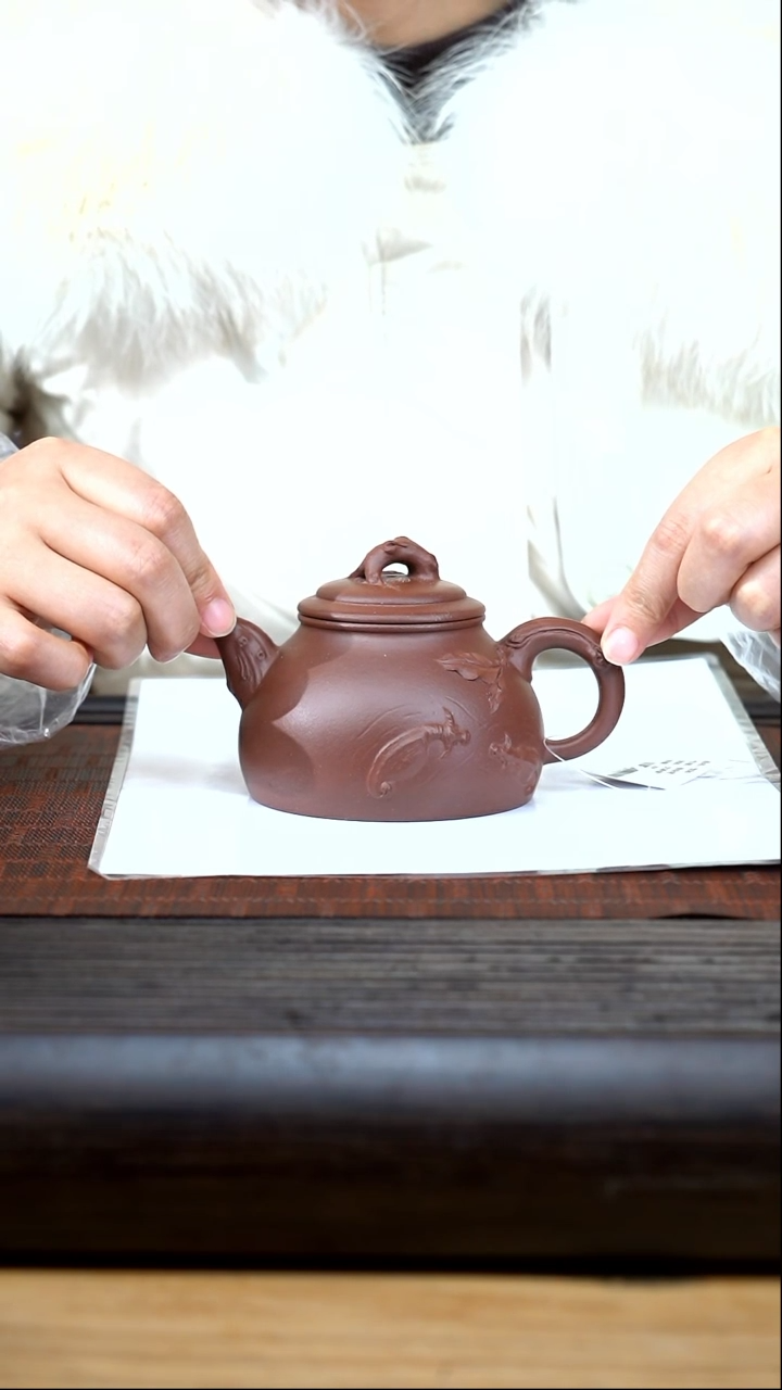 【闪购商品】紫砂茶壶xyj 文革紫泥 饮和