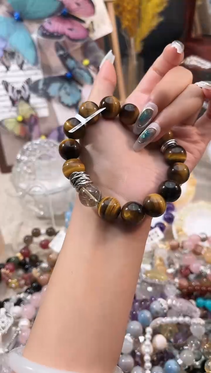 【闪购商品】水晶手链未镶嵌多样性发货颜色微差发其一