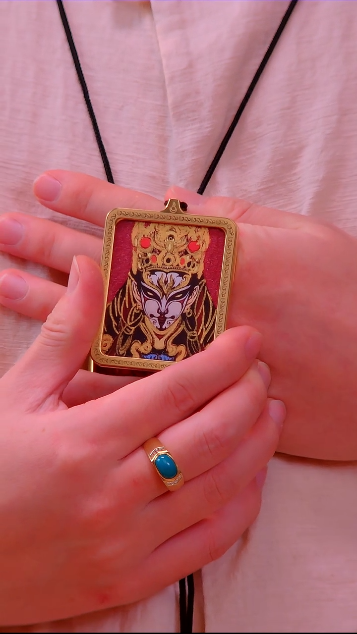 书法小***️双面款  白鹤童子  本元艺术