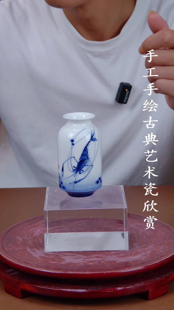 摆件景德镇手工手绘陶瓷摆件6