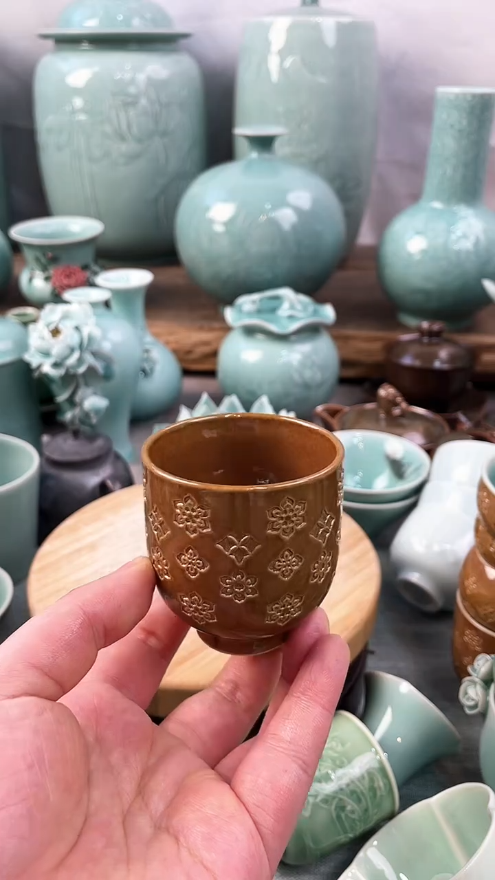 【闪购商品】特价 微瑕 慧仙青瓷