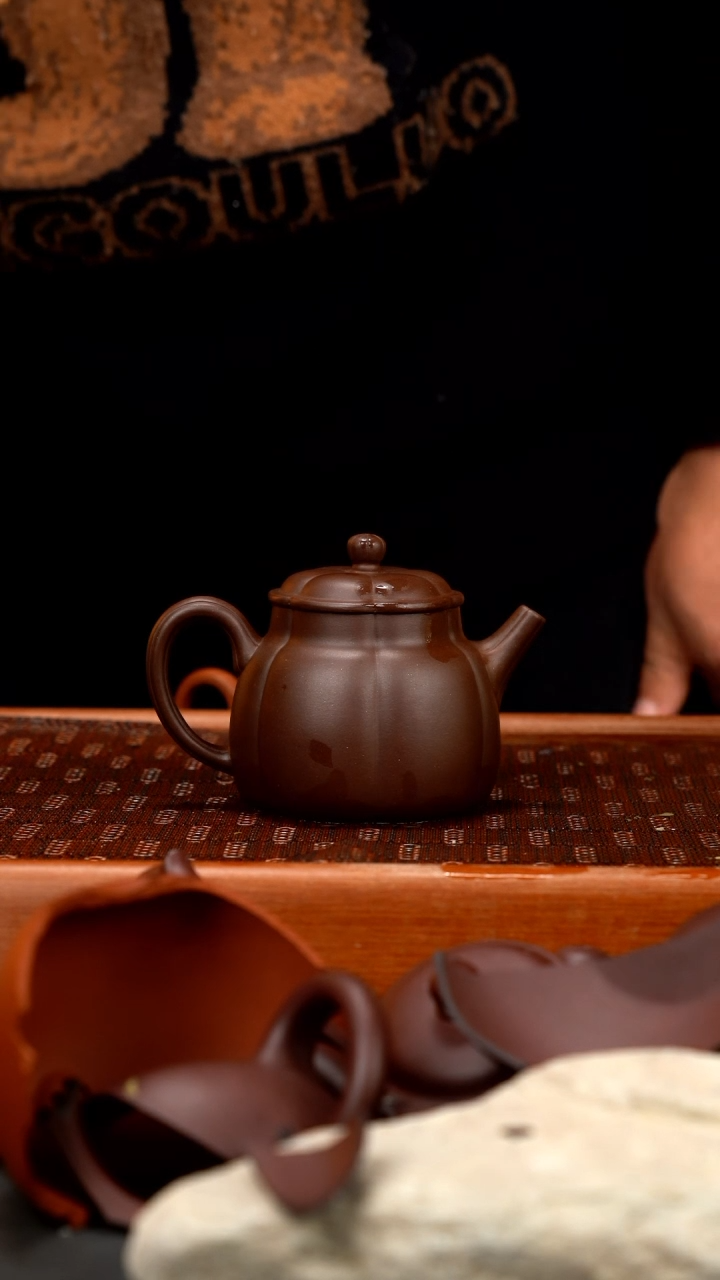 【闪购商品】紫砂茶壶茶香紫器  如棠  紫泥