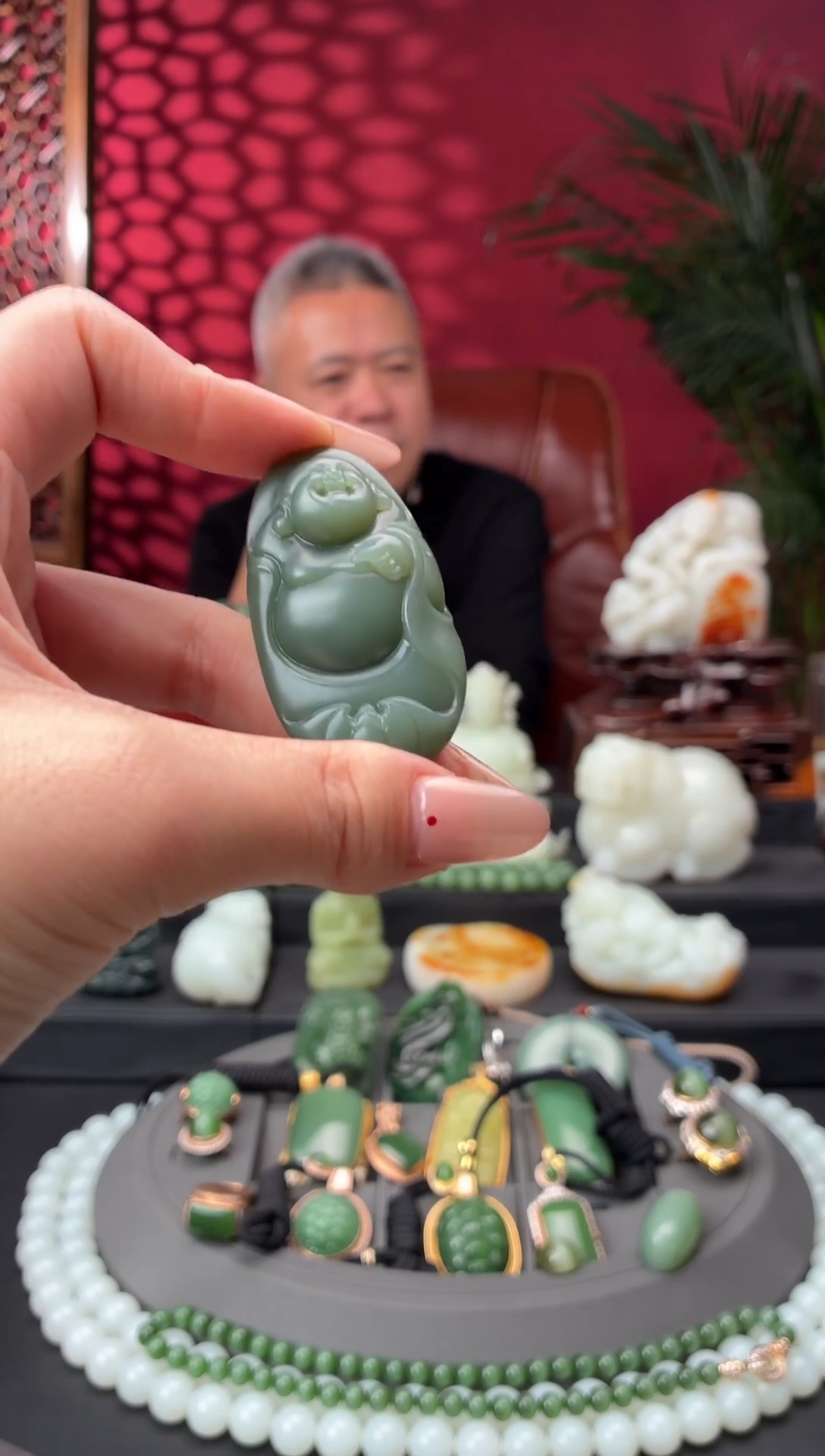 未镶嵌和田玉挂件 