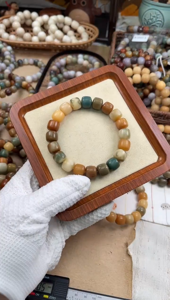 手串菩提根/象牙果a208干磨莫高窟12.8