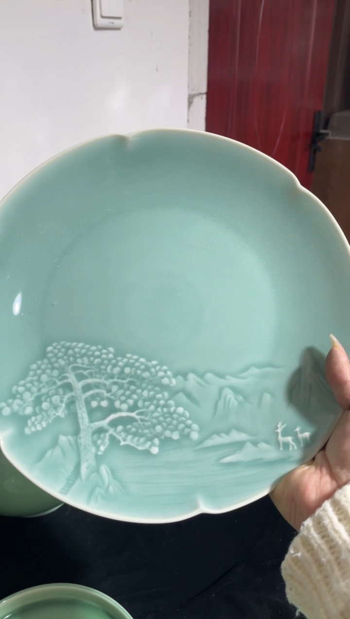 【闪购商品】特价福利 微瑕 慧仙青瓷