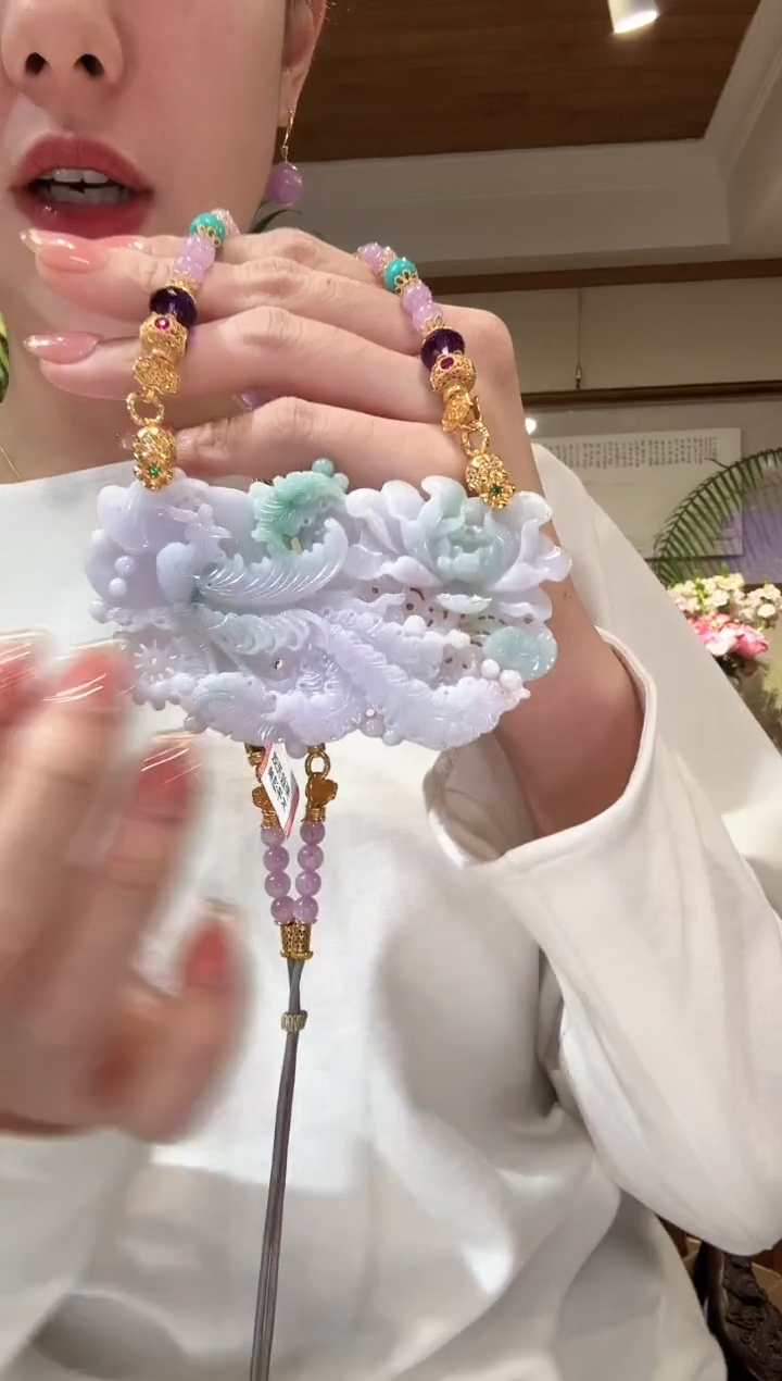 【闪购商品】翡翠颈饰未镶嵌国风