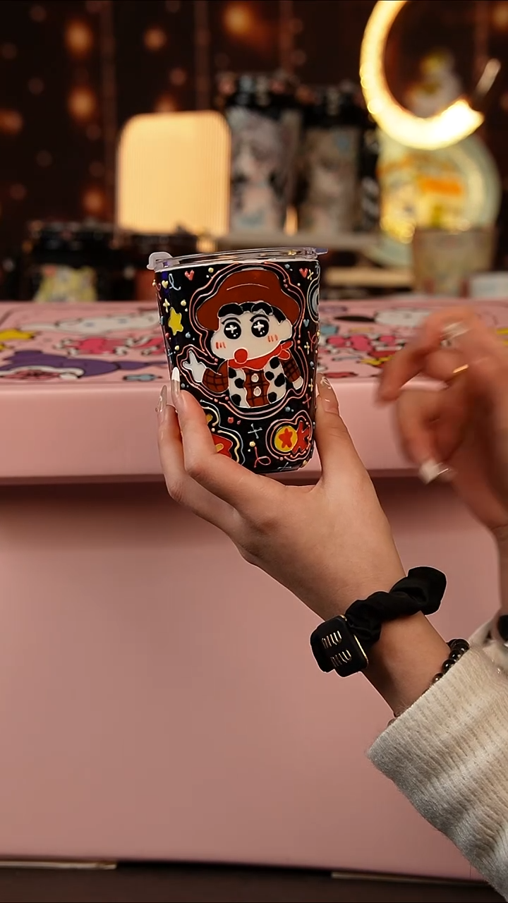 （玉泥）景德镇手工手绘文创陶瓷杯