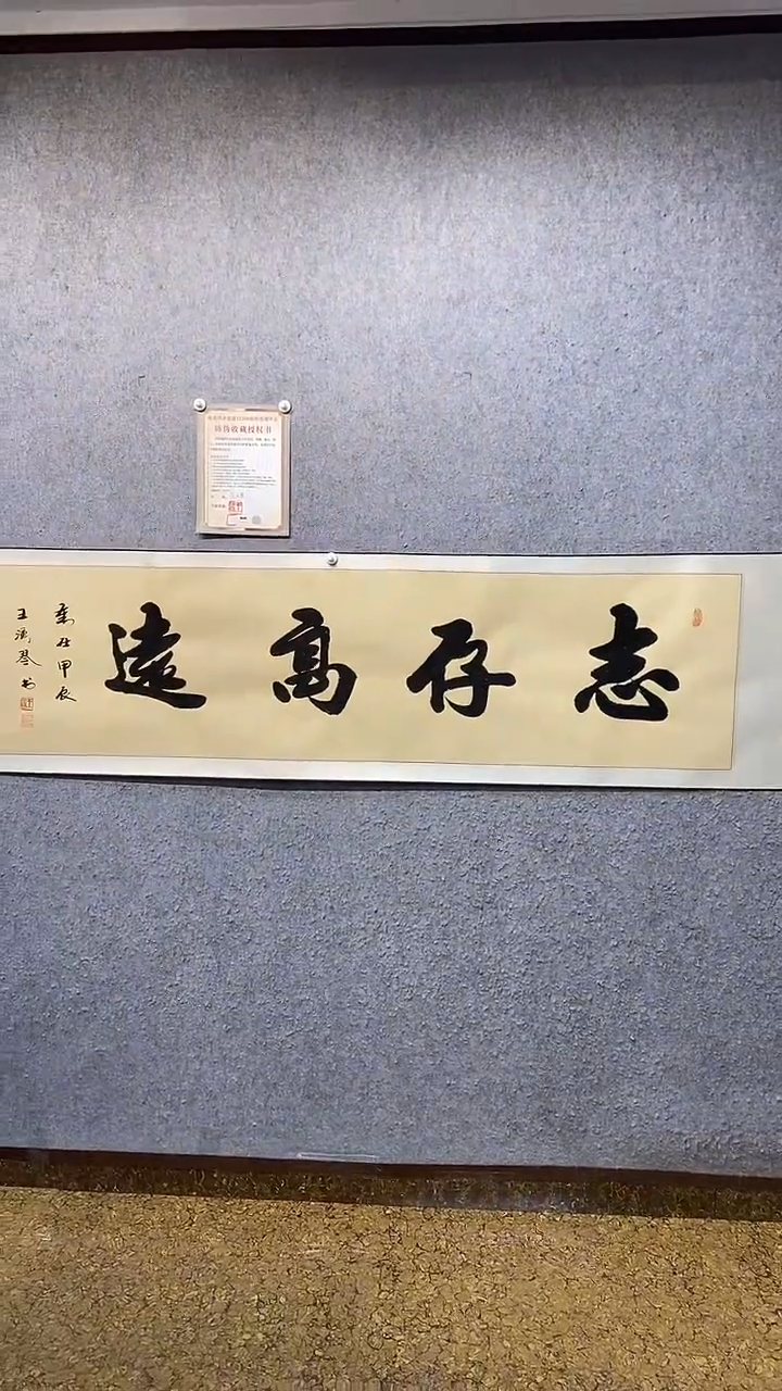 书法志存高远王汉琴书法