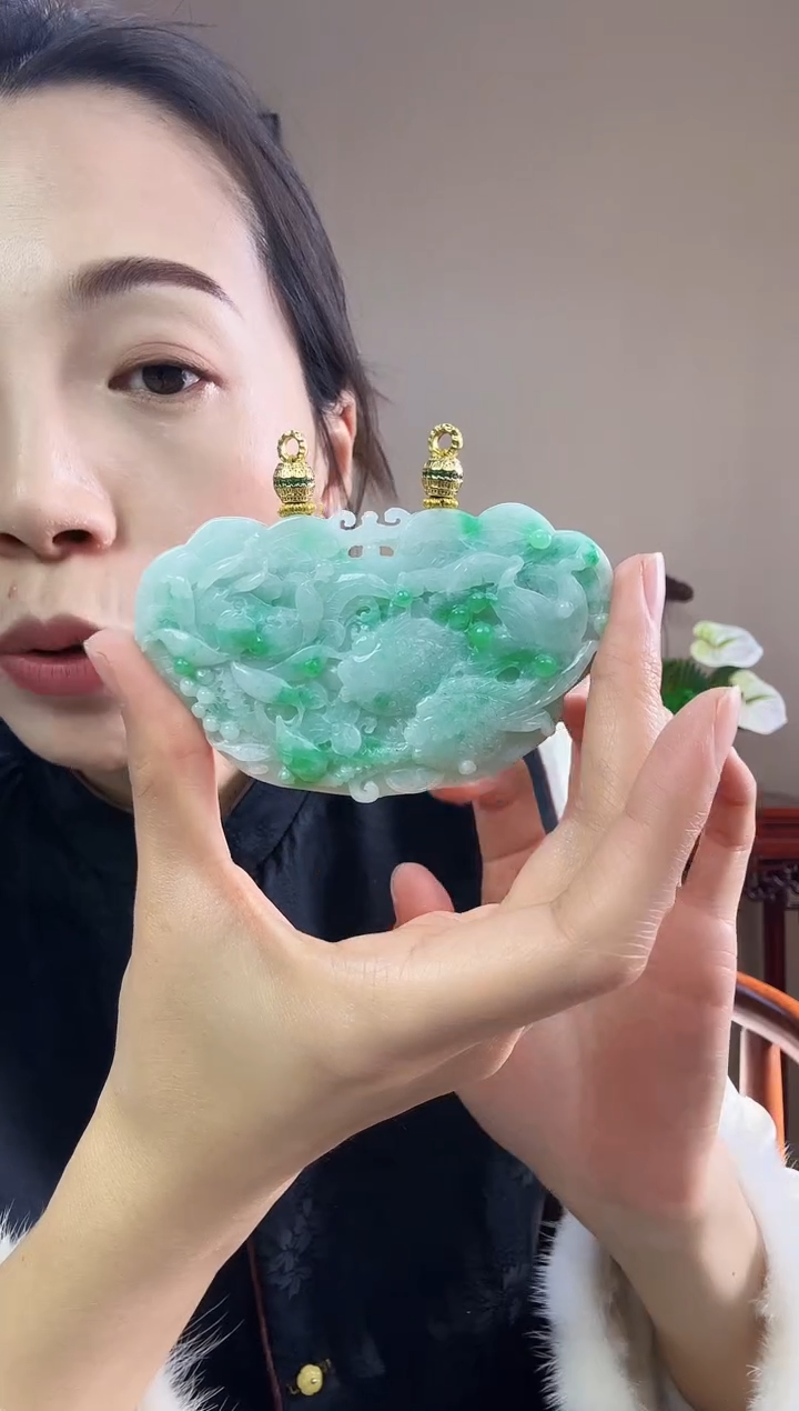 【闪购商品】翡翠颈饰未镶嵌特色原创翡翠颈饰