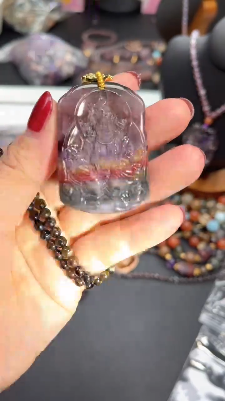 【闪购商品】水晶颈饰未镶嵌【百晶灵儿】天然水晶定制款