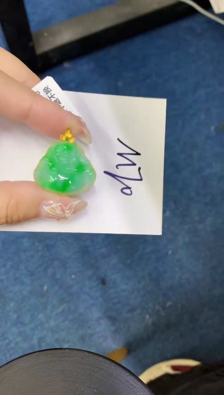 【闪购商品】翡翠颈饰18K金镶嵌000000000000