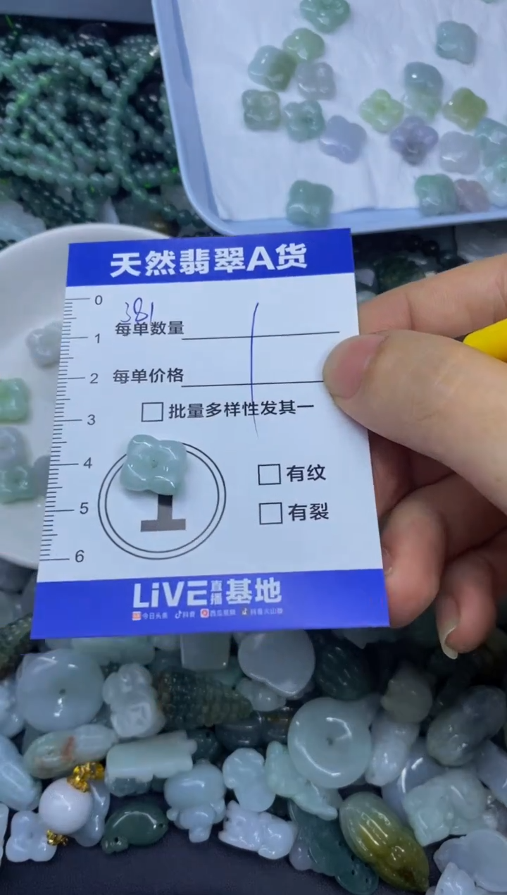 颈饰未镶嵌翡翠天然翡翠A货批量多样性发一件