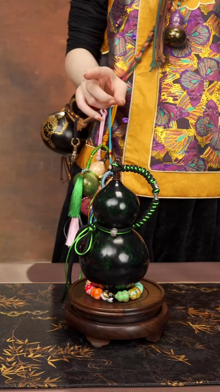 70--高端工艺大漆酒葫芦--248