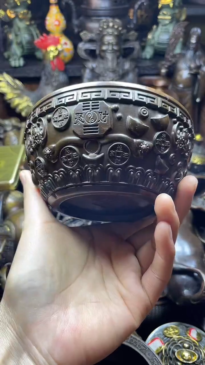 闪购链接，点击下单，有运费险，铜摆件