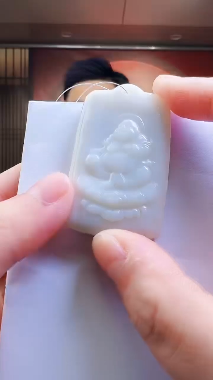 颈饰未镶嵌和田玉玉润名家天然和田玉（拍一发一）