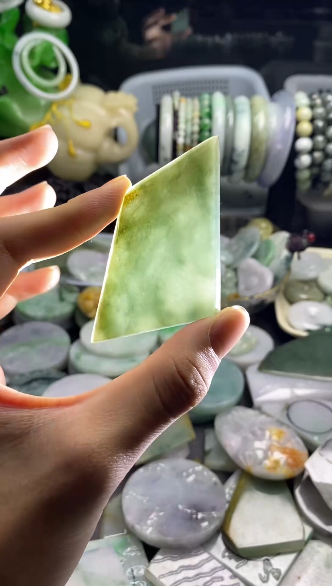 散珠翡翠翡翠A货15