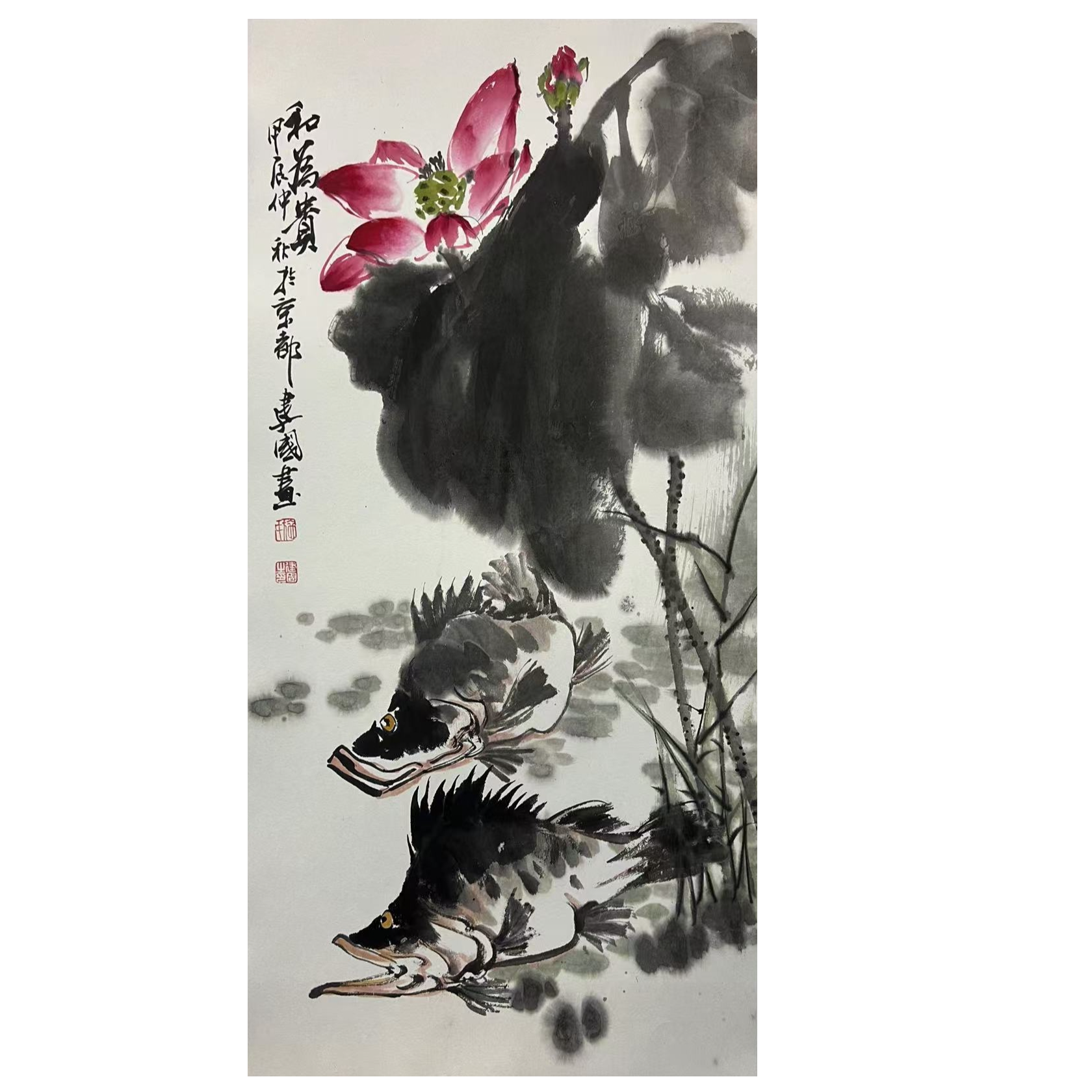 施老师写意花鸟国画作品