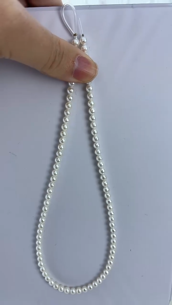 【闪购商品】淡水珍珠颈饰未镶嵌18天然极光珍珠天女光小米珠4-5