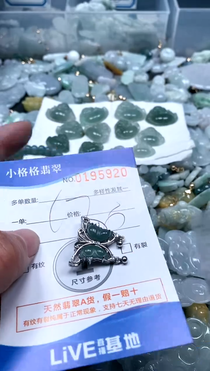 【闪购商品】翡翠颈饰未镶嵌闪购商品0195920