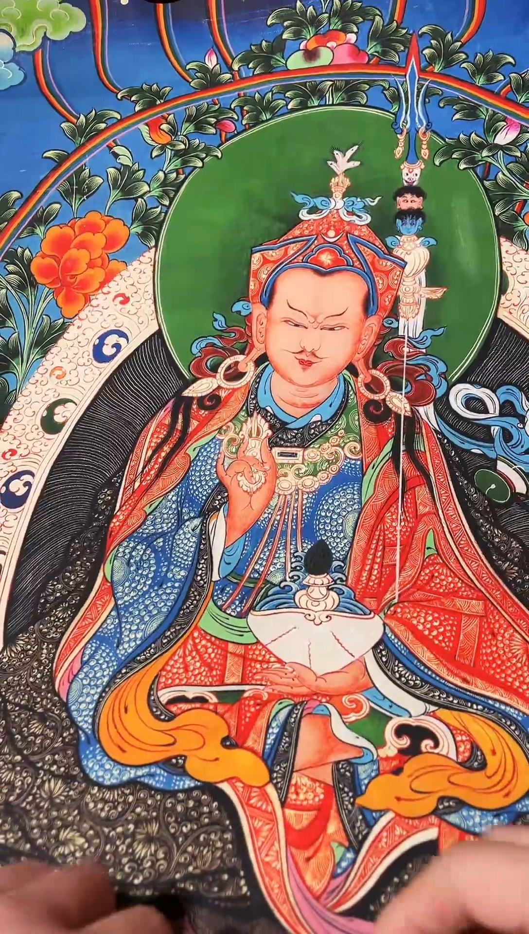 卷轴画东东唐卡tk16