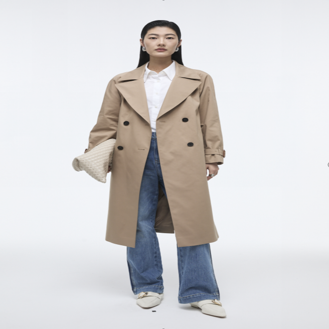 冬姐精选 奈蔻春季风衣XJ00445D4