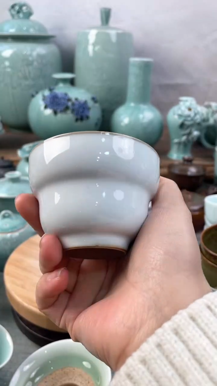 【闪购商品】特价 微瑕 慧仙青瓷