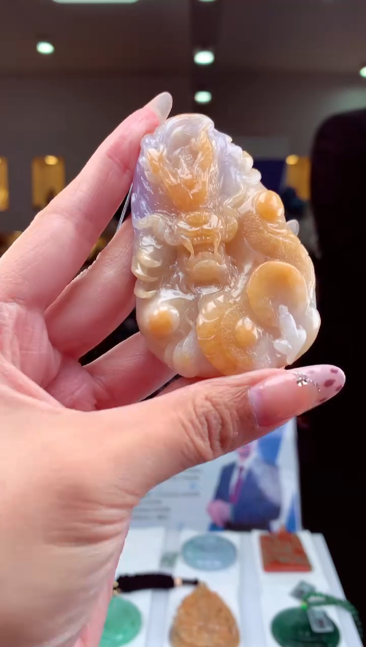 【闪购商品】定制翡翠未镶嵌挂件发货（拍一发一）