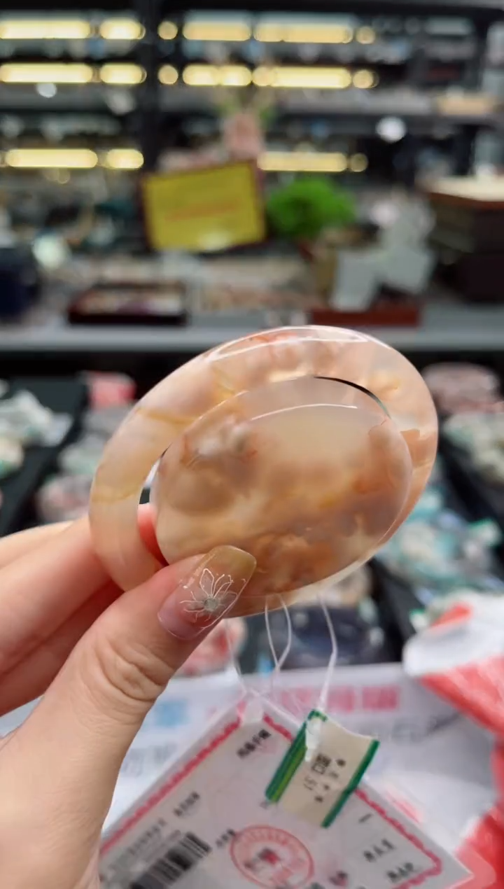 【闪购商品】石英质玉手镯未镶嵌51圈口（赠品镯心）3449209