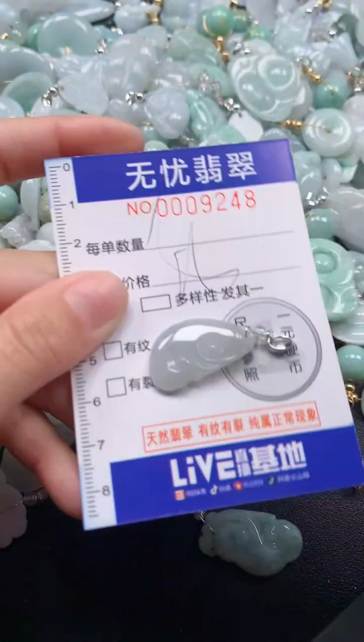 颈饰未镶嵌翡翠9248