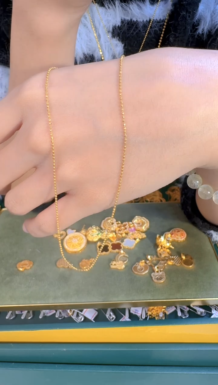 45长固定 切面珠珠 1.75 （附带礼盒包装）