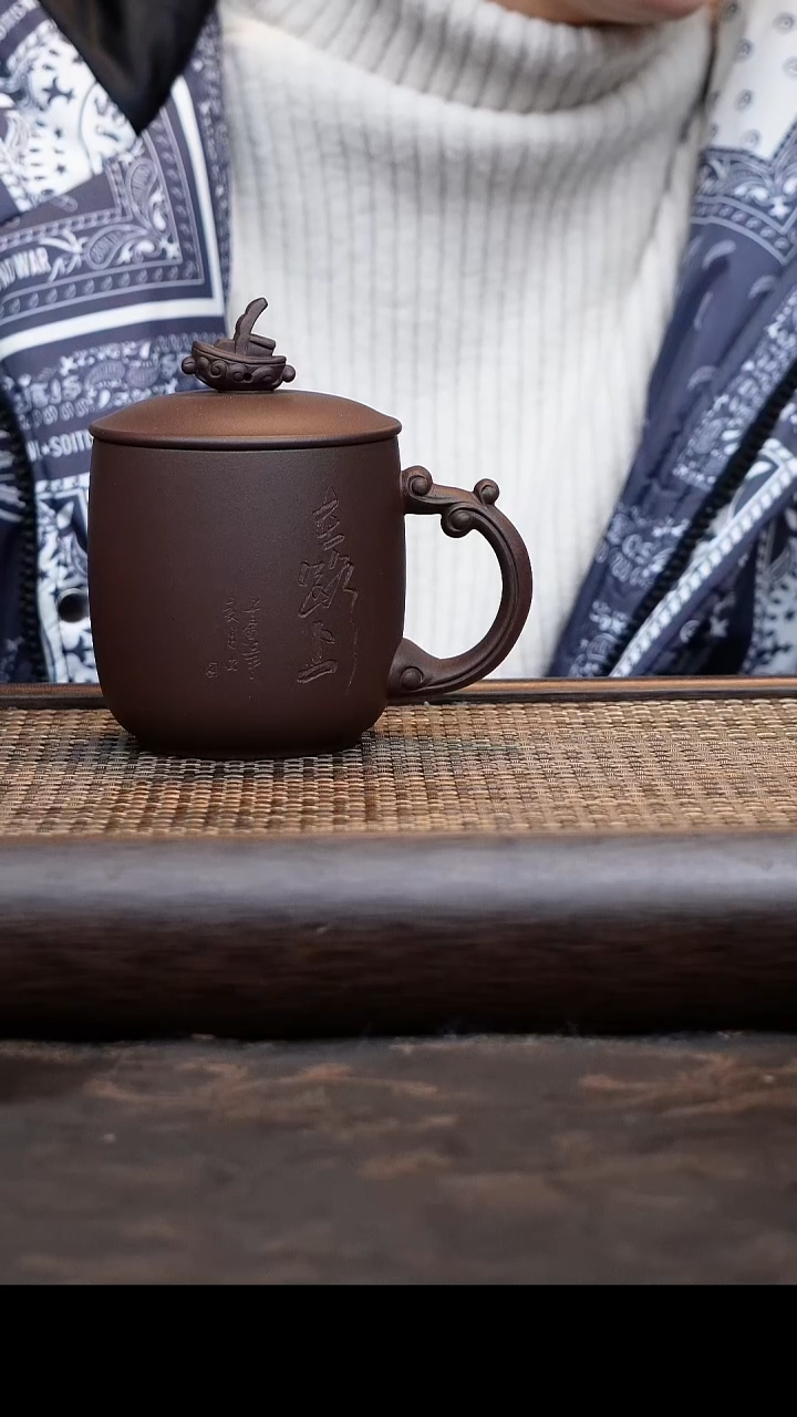 【闪购商品】紫砂茶杯一帆风顺