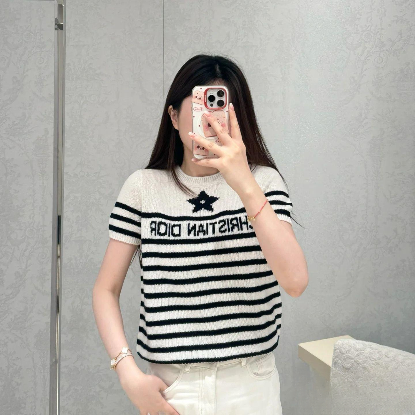 99新 DIOR/迪奥 双双臻选/sf10057/迪奥针织衫/XS