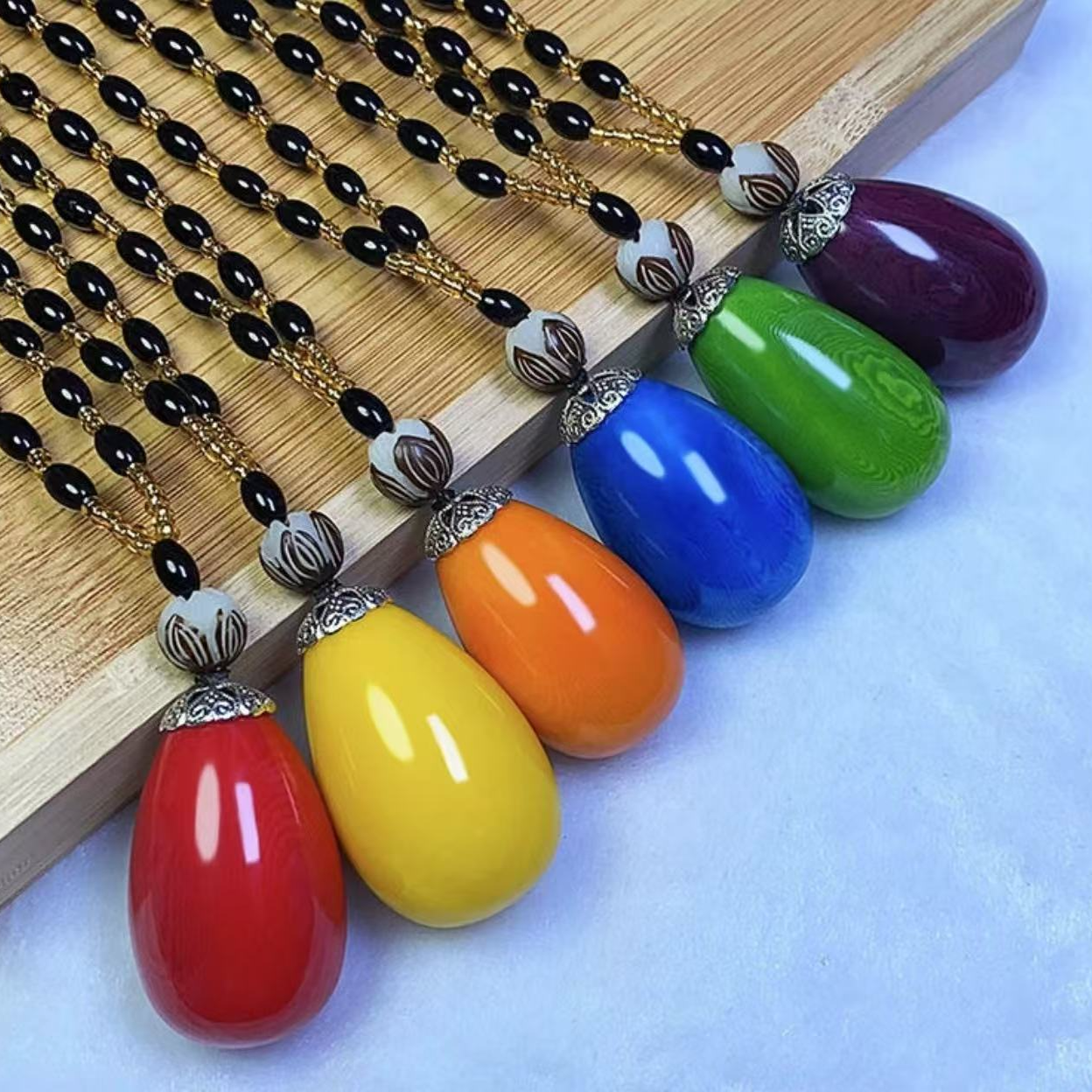 现切【巨无霸菩提老果】可做项链手链钥匙扣直播间开果颜色随机