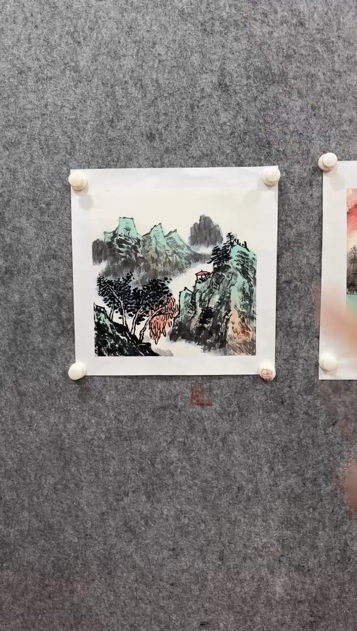 国画 悲鸿艺术/沈国卿/国画