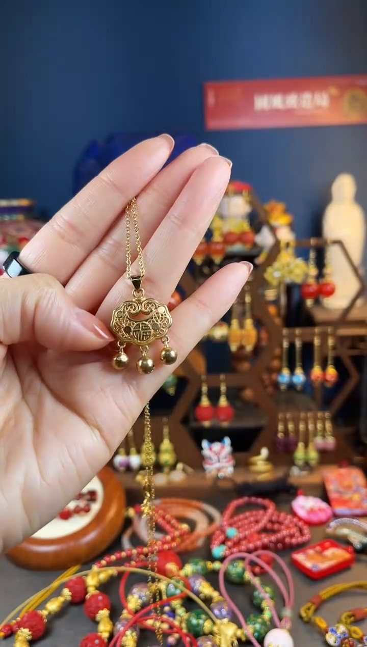 【闪购商品】72号珐琅景泰蓝吊坠