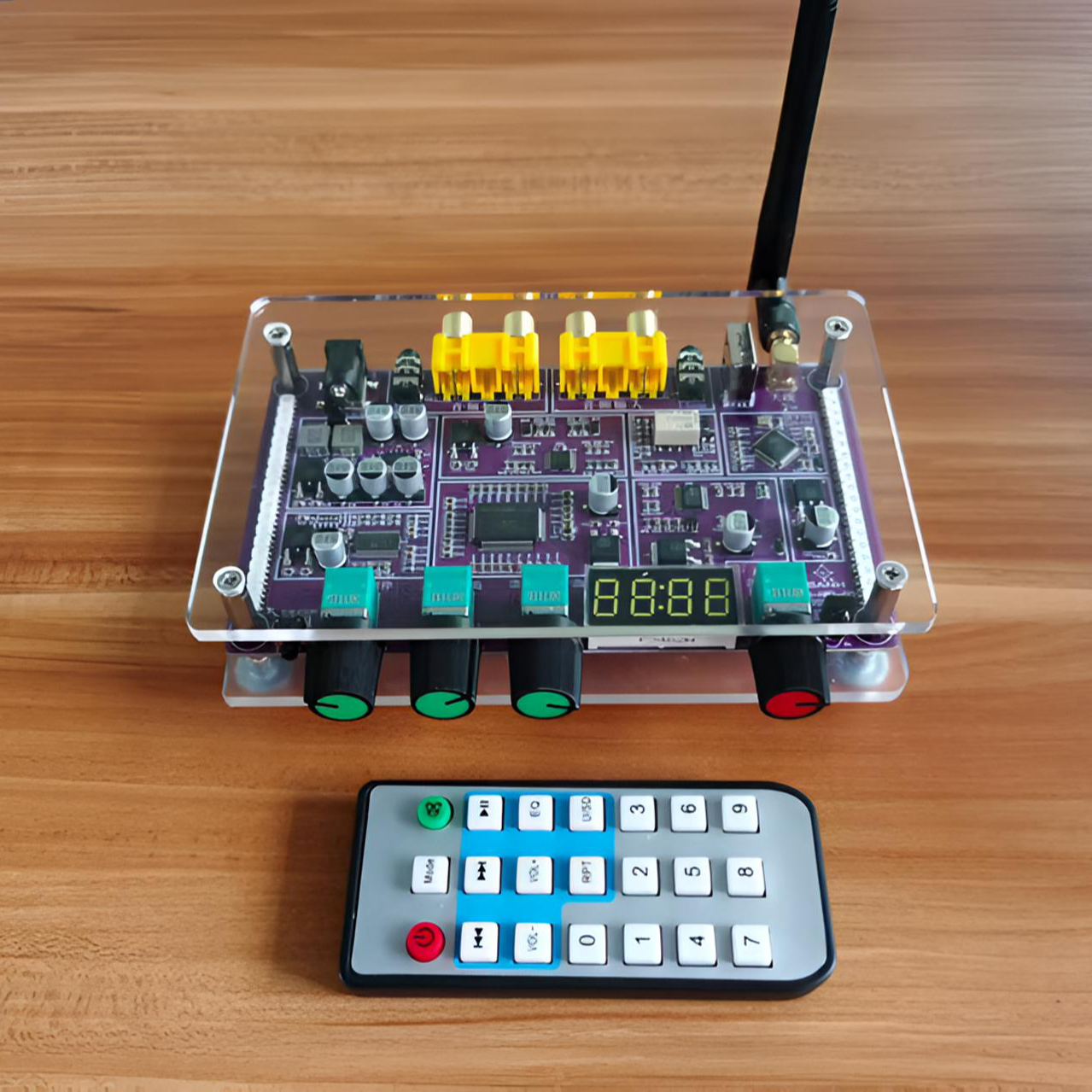 BBE音频处理器5.4蓝牙U盘播放高解析力高音通透中低音浑厚有力