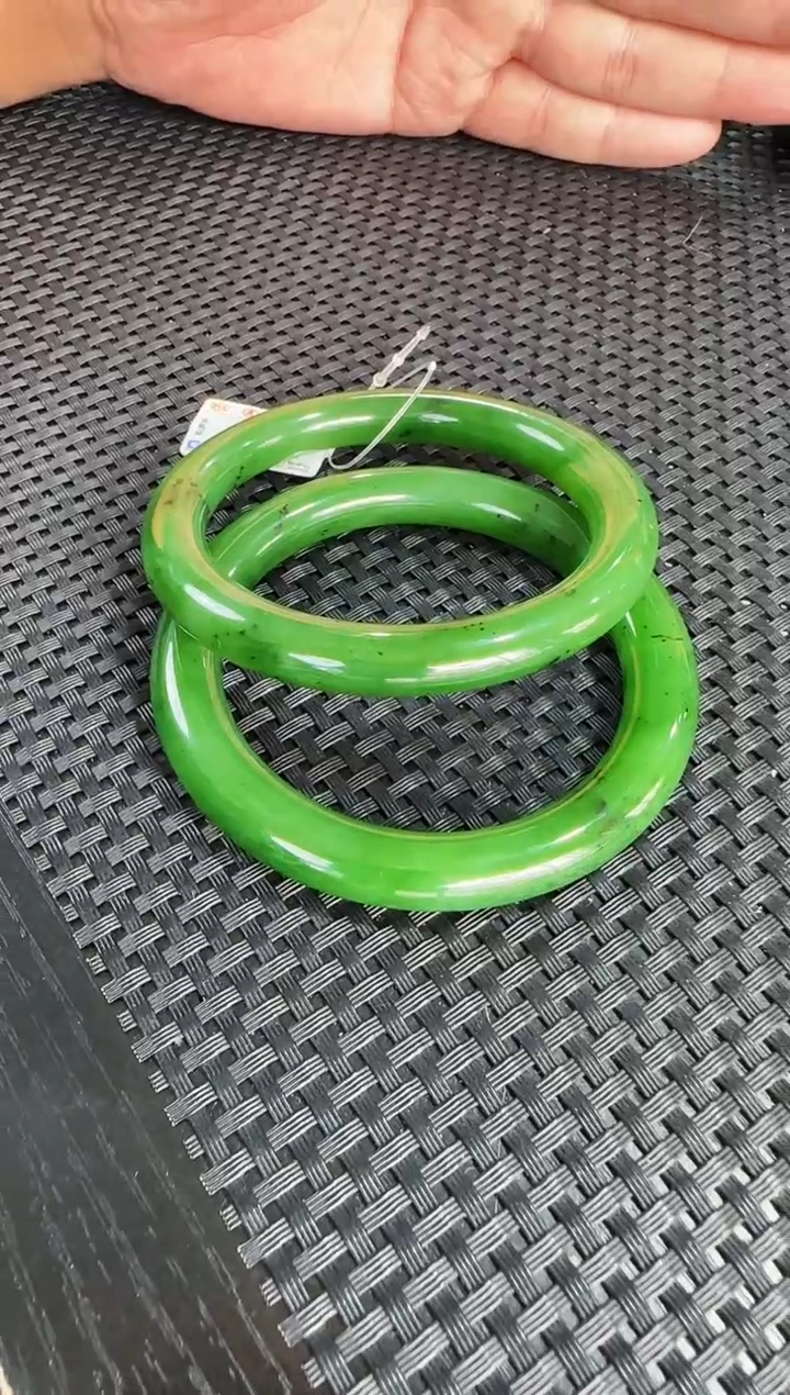 【闪购商品】和田玉手镯未镶嵌57-59圈口多样性发一