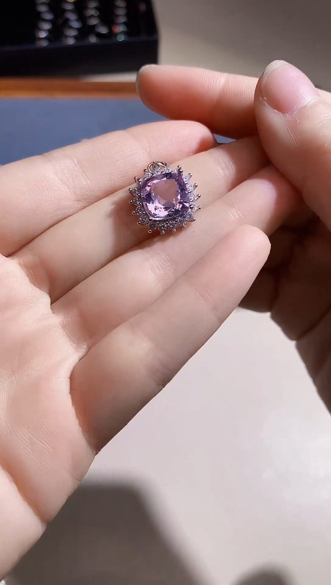 【闪购商品】水晶吊坠(不含链)合金多样性 发其一  【17】