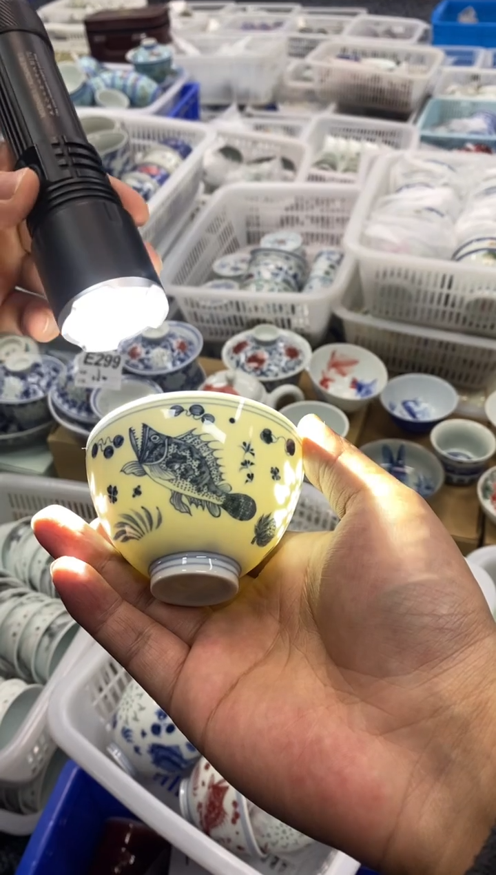 摆件陶景德陶瓷茶具容量约80